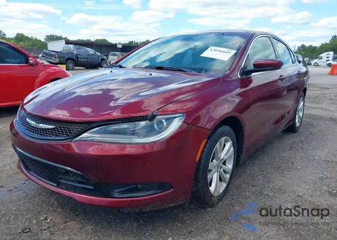 2015 Chrysler 200 Limited from USA, damaged, VIN 1C3CCCAB3FN595688